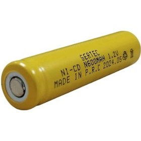 Resim 1.2v 600 Mah - N Boy - Ni-cd Şarjlı Pil - Başsız / Flat Head 