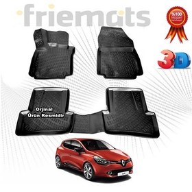 Resim Clio 4 Hb 3D Havuzlu Paspas 2012 - 2019 Arası Siyah N11.9294 