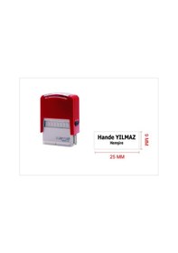Resim Hemşire Kaşesi İsim Ünvan Kaşesi Siyah-Siyah 