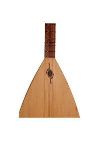 Resim Telli Çalgı Yapım Kısa Sap Yaprak Dut 37 Tekne Profesyonel Bağlama 