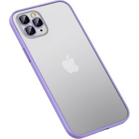 Resim Pilanix Apple Iphone 12 Pro Kılıf Renkli Kenarlı Kamera Lens Koruyuculı Retro Kapak 