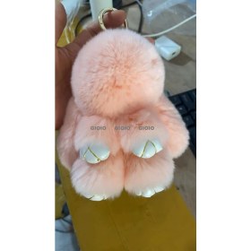 Resim Silver1 Gıoıo Yeni Sevimli Gerçek Saç Tilki Küçük Cinderblock Saç Araba Anahtarlık Kolye Ins Pixie Peluş Top Çanta Aksesuarları (Yurt Dışından) 