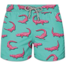 Resim John Frank Erkek Çocuk Deniz Şortu kjfsssw05-crocodile-blue-13099 001 