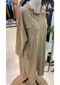 Resim İnvee Kapşonlu Kap 6830 Camal Camal Camel 