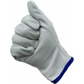 Resim Hakiki L-xl Deri Sürücü Koruyucu Eldiven İş Eldiveni 