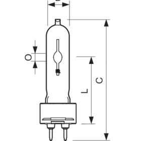Resim MASTERColour CDM-T Elite 50W/930 G12 1CT/12 3000K Günışığı Gaz Deşarjlı Ampul 