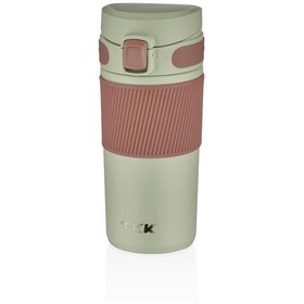 Resim Tkk T2001 450ml Yeşil Çelik Termos 