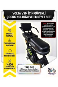 Resim Volta Vsm Yan Korumalı Çocuk Koltuğu, Emniyet Kemerli Vsm Deri Arka Koltuk, Sele, Oturak 