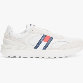 Resim Tommy Hilfiger Erkek Dişli Taban Beyaz Sneaker 