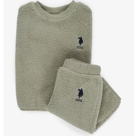 Resim U.S. Polo Assn. U.s. Polo Assn. Erkek Bebek Haki Pijama Takım 50318285-vr027 