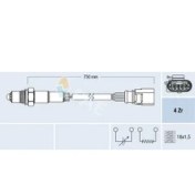 Resim FAE 77399 Oksijen Sensoru 03C906262AT 04E906262BB 