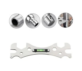 Resim Gateesat Variant Çok Amaçlı Paslanmaz Çekül Anahtar Duş Bataryası Montaj Ölçüm Aleti 