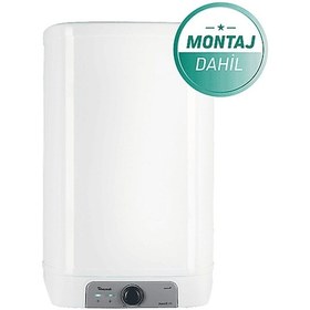 Resim BAYMAK Aqua X-Led Priz 80lt Termosifon Beyaz 