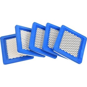 Resim Moveevo 5 Adet Briggs Stratton 491588/4915885 Yerine Geçici Çim Biçme Makinesi Hava Filtresi - Yüksek Verimli Filtreleme, Motor Performansını Korur 