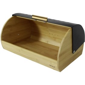 Resim AROW Ahşap Lüx Ekmek Dolabı Siyah 