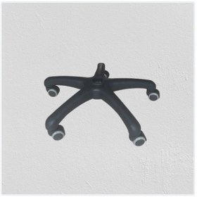 Resim Sandofis Düz Plastik Ayak+5 Adet Gri Teker 