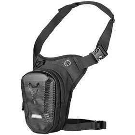 Resim Dianziye Motorcycle Çift Kollü Çanta, Dayanıklı Sert Kabuklu, Bel/omuz/quad/üst Çantası, Telefon Ve Gereçleri Saklama, Eva+polyester Siyah 