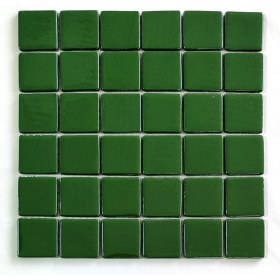 Resim Mutfak Tezgah Arası, Havuz, Banyo, Sauna, Spa, Iç ve Dış Dekorasyonda Tüm Yüzeyler Için, Yeşil, 31,5X31,5CM. Fileli Cam Mozaik. (5 File Karo = 0.5 M2 Fiyatıdır ) 