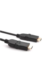 Resim Purelink 2x 90DERECE HDMI Kablo Gold - 1.8m 