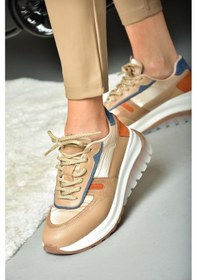 Resim Fox Shoes R312911909 Ten Kadın Spor Ayakkabı Sneakers Ten 