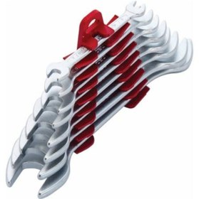 Resim İzeltaş 0130 00 2108 Iki Ağız Anahtar Takımı Uzun 8 Parça 