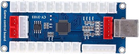 Resim Pusokei Sıfır Gecikme USB Encoder DIY Kontrol Cihazı USB PC'ye Joystick'e PC için, Raspbery Pi için, Android için, için, PS3 DIY Oyun Encoder Kit 