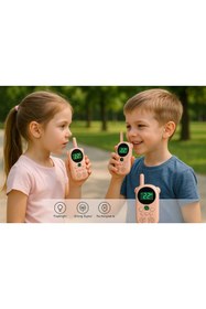 Resim Universal Çocuk Walkie Talkie Telsiz Seti 