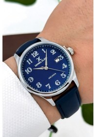 Resim Daniel Klein Deri Kordon Takvimli Erkek Kol Saati Lacivert Sddk101 Lacivert 