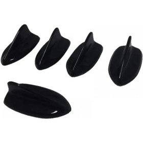 Resim Fiat Tofaş Serçe Uyumlu Balık Sırtı Mini Süs Anten Siyah 5'li Fs 