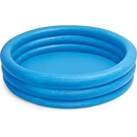 Resim Intex 59416 Kristal Mavi Şişme Çocuk Havuzu 114 x 25 CM Çok Renkli 
