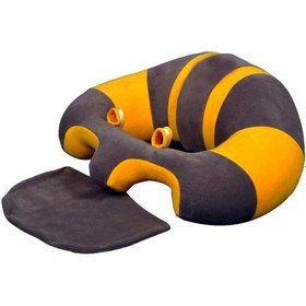 Resim Bebek Destek Oturma Minderi - Gri Sarı 