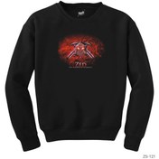 Resim WAKHA League of Legends Zed Sign Siyah Sweatshirt 