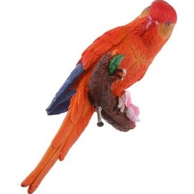 Resim Lijinxu Magideal Reçine Papağan Muhabbet Kuşu Kuş Hayvan Kırmızı 