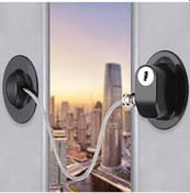 Resim Çok İşlevli Pencere Emniyet Kilidi, Çocuk Koruma Kilidi Çok Renkli 