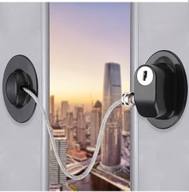 Resim Çok İşlevli Pencere Emniyet Kilidi, Çocuk Koruma Kilidi Çok Renkli 