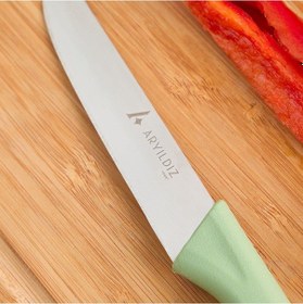 Resim Aryıldız Primo Sebze Bıçağı Yeşil 11cm 301685 