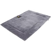 Resim Moveevo Köpek Ve Kedi İçin Su Geçirmez Isı Verici Yumuşak Yastık - Gri M Boy Fleece+polyester IN12 