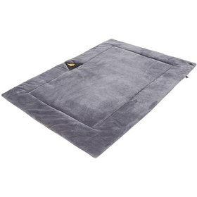 Resim Moveevo Köpek Ve Kedi İçin Su Geçirmez Isı Verici Yumuşak Yastık - Gri M Boy Fleece+polyester IN12 