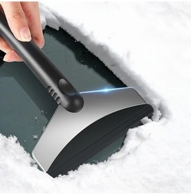 Resim Besthome1 1 Parça Sağlam Buz Kazıyıcı Ve Kar Küreği - Tüm Araçlar İçin Ergonomik 