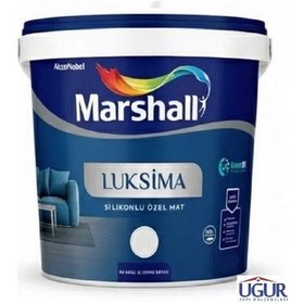 Resim Marshall Luksima Silikonlu Özel Mat Silineblir I Ç Cephe Duvar Boyası 2,5 Lt Menekşe Gölgesi 2,5 L 