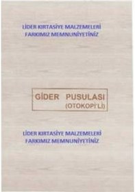 Resim Dilman Gider Pusulası 2 Nüsha Otokopili 
