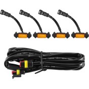 Resim 2016-2018 Yılları Için 4'lü Izgara Amber LED Işık Seti (Yurt Dışından) 