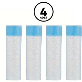 Resim Neutron NTL-PW-65BW Akıllı Kedi Tuvaleti Atık Poşeti 4x15 Adet 