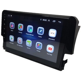 Resim Honda Civic Fc5 / Fc5 2016-2020 9 inç 8-128 GB Android Carplay Multimedya 