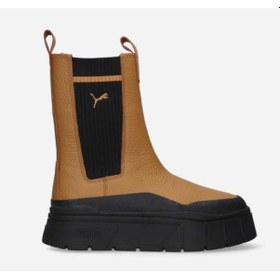 Resim Puma Mayze Stack Cheksea Casual Kadın Hardal Rengi Bot B-38 38674201 001 