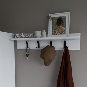 Resim Lucas Portmanto Duvar Askılığı Elbise Askılığı 90 Cm 