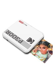 Resim Kodak Mini 3/P300 Retro Akıllı Telefon Fotoğraf Yazıcısı - Beyaz 