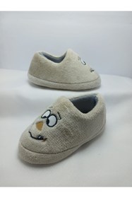 Resim Doğumgünü Marketim Çocuk / Bebek Kaydırmaz Taban Panduf Figürlü Çok Amaçlı Okul Kreş Patiği Ev Patiği 