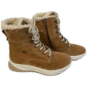 Resim Bot Kadın Diğer 14504 26j Jacalu Letaher Upper And Ppu Sole Cognac Kahverengi 