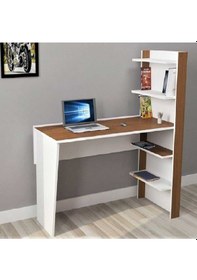 Resim Mydesign Raflı Çalişma Masası Kiraz Amerikan Kiraz 